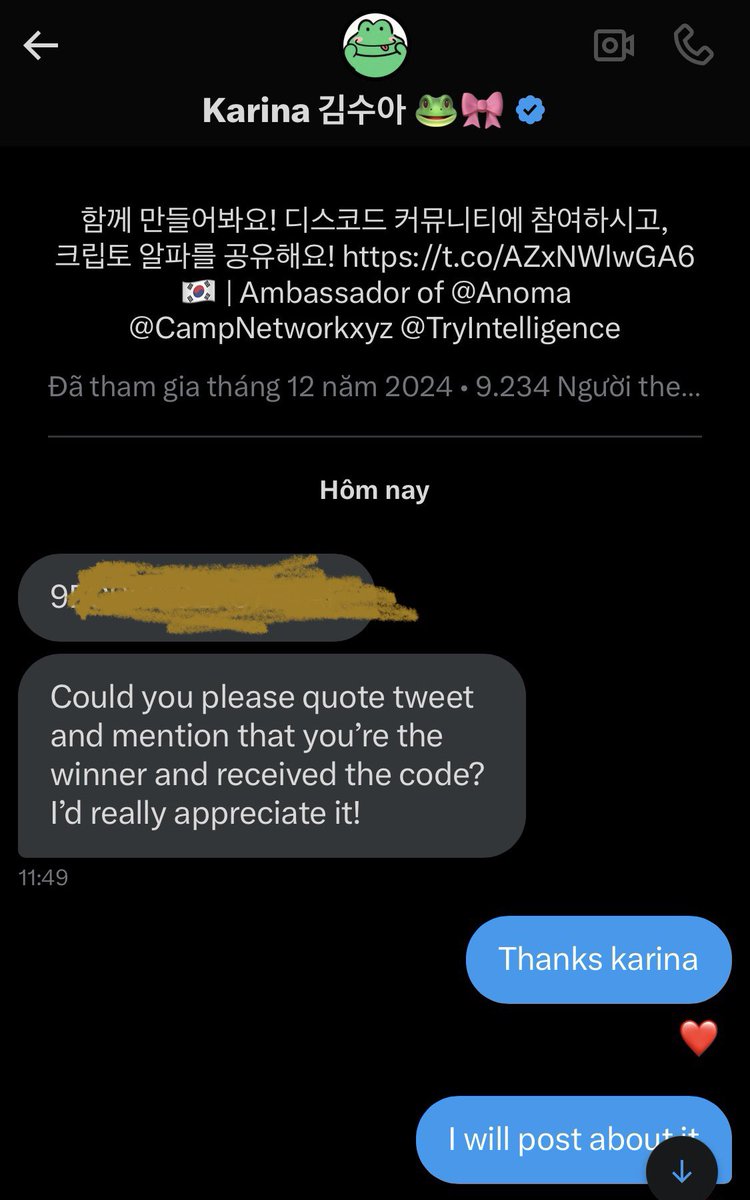 blackadam_web3's tweet image. Thanks @KimSooahKarina for this lovely gift @anoma