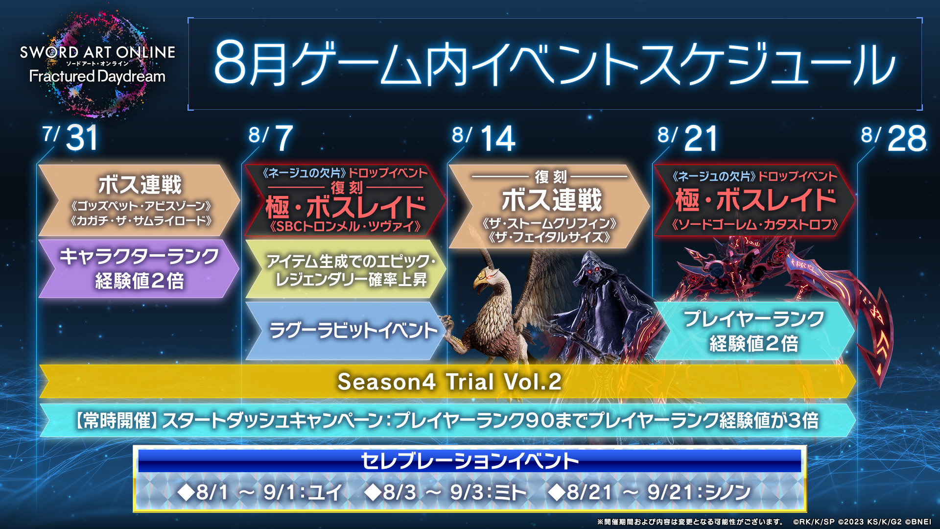 ソードアート・オンライン ゲーム公式情報 on X: 