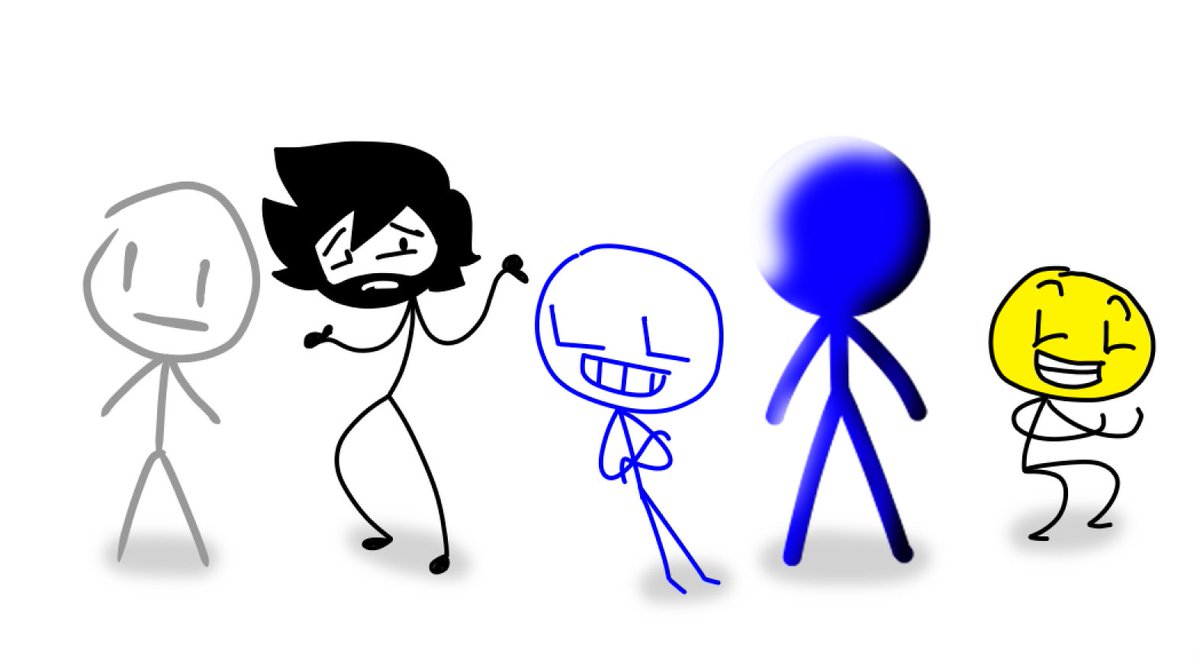 JTM081's tweet image. stickmen #osctwt