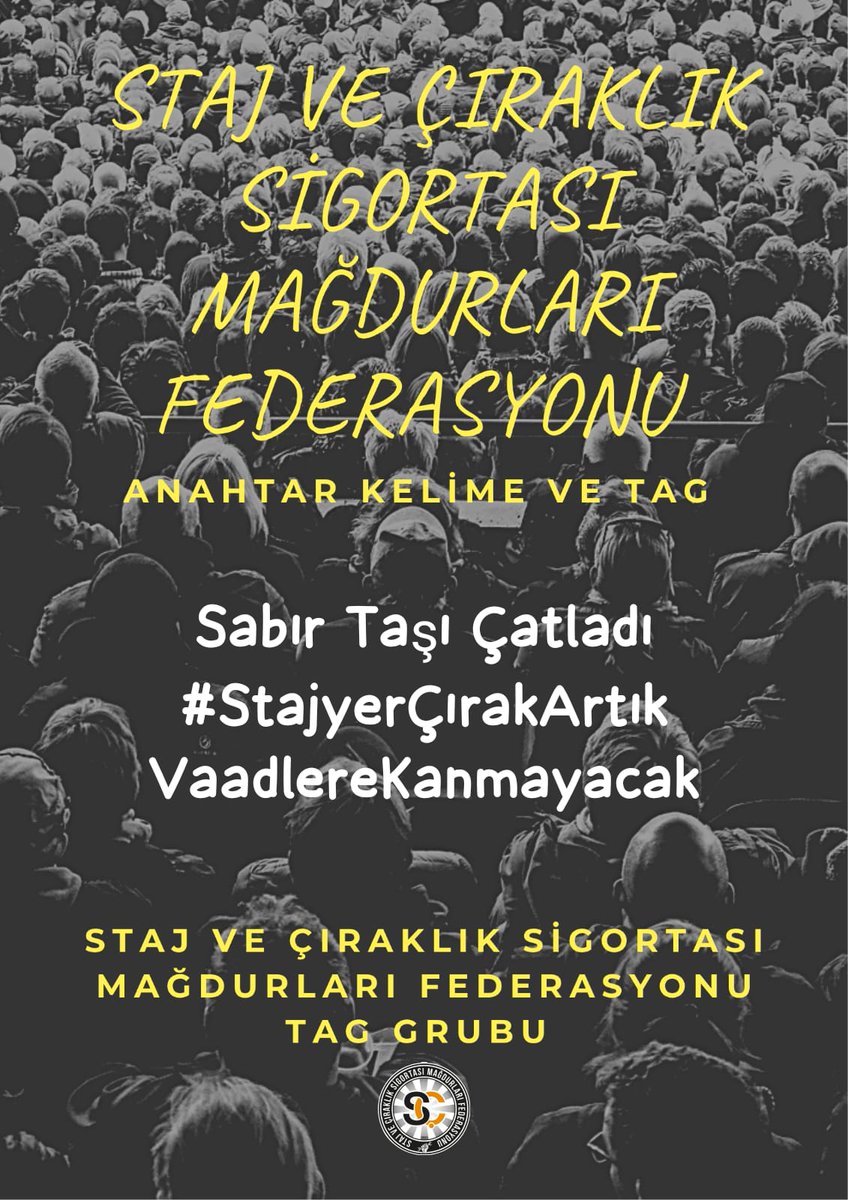 Sabır taşı olsa dayanmaz!

Sabır Taşı Çatladı
#StajyerÇırakArtıkVaadlereKanmayacak