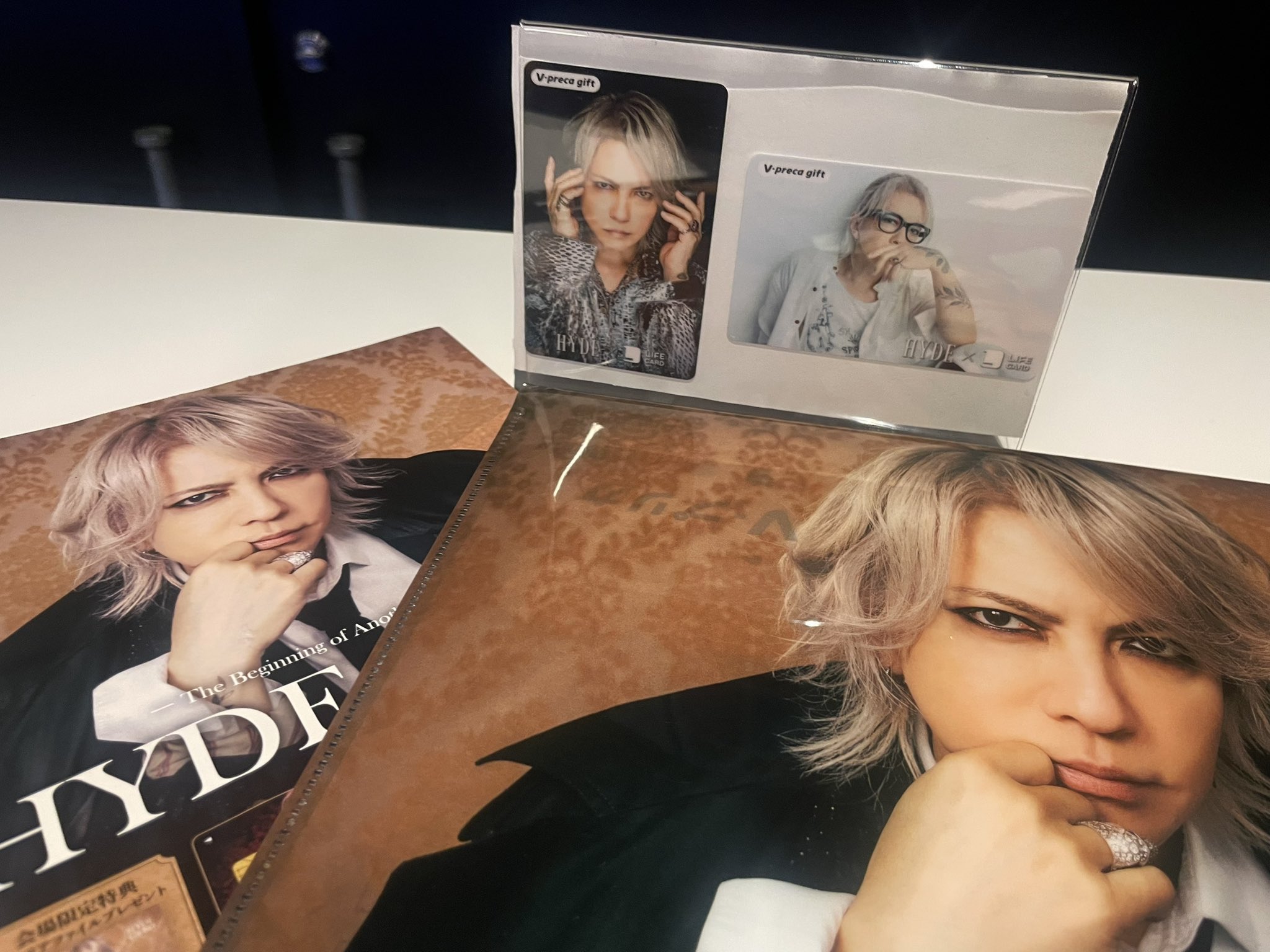 レア物 非売品 HYDE ライフカード 限定ポスター B2 レア物 非売品 HYDE ライフカード 限定ポスター B2 ミュージシャン