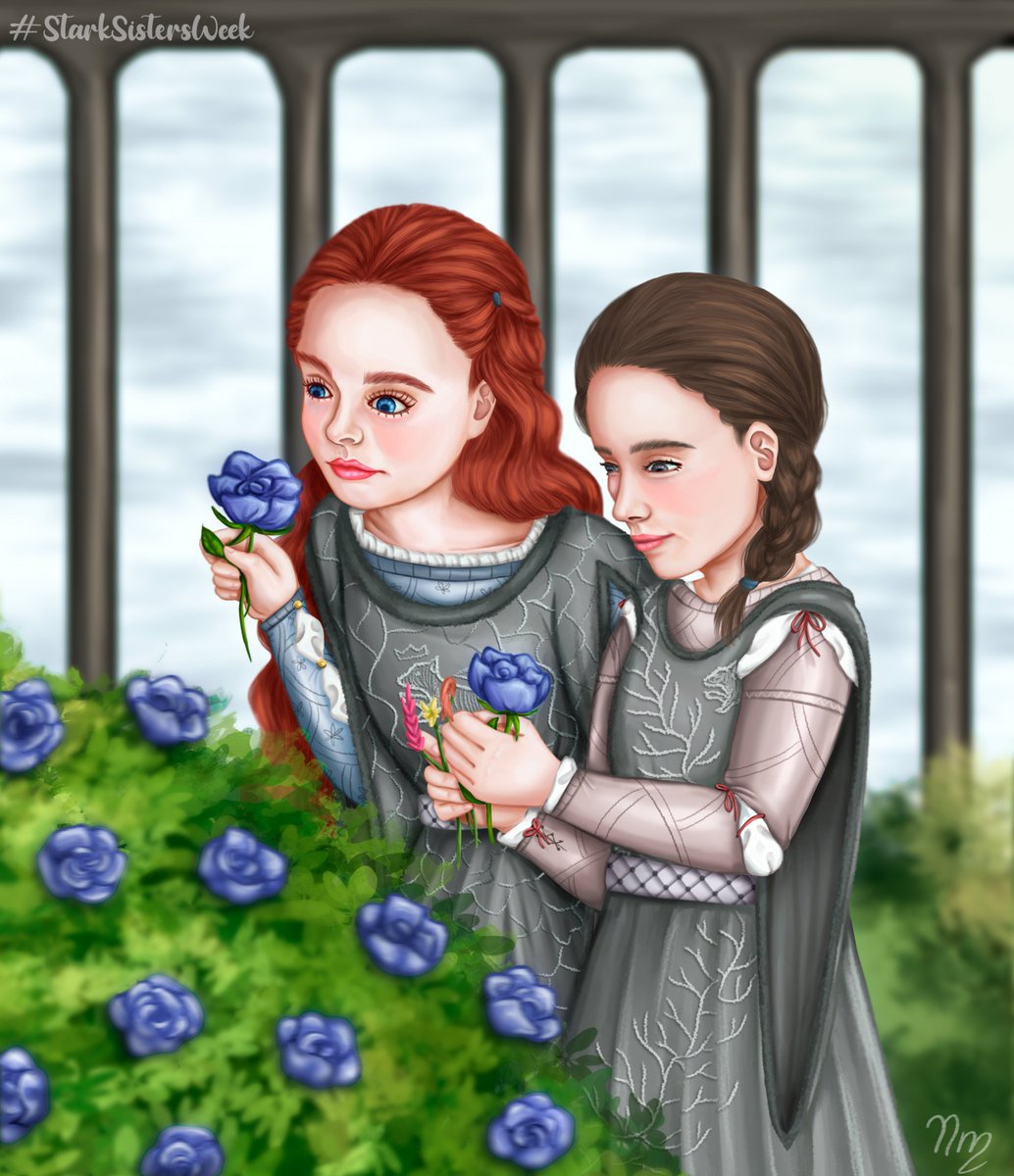 NatividadMoom's tweet image. Day One: Winter Rose

#starksistersweek