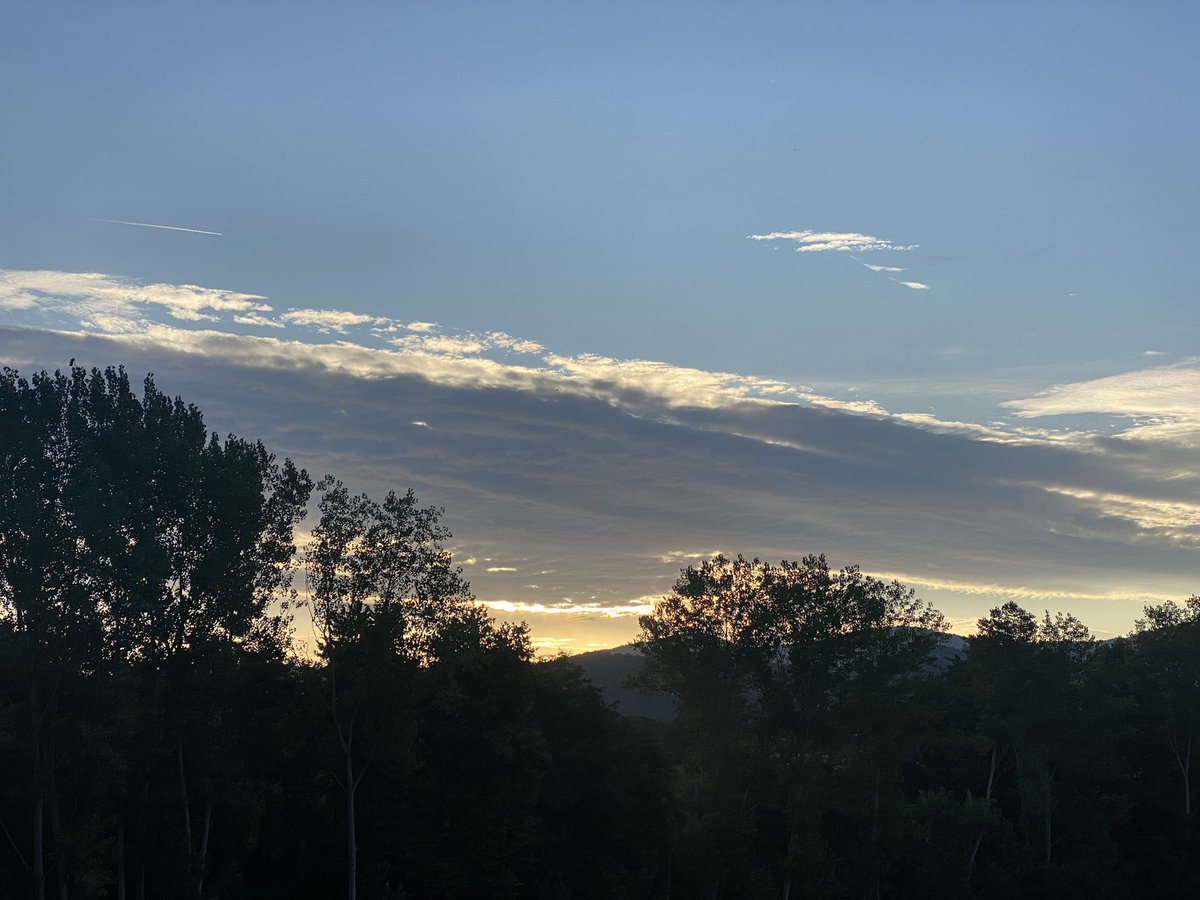 La mia alba …
… andando a lavorare (presto), anche oggi.