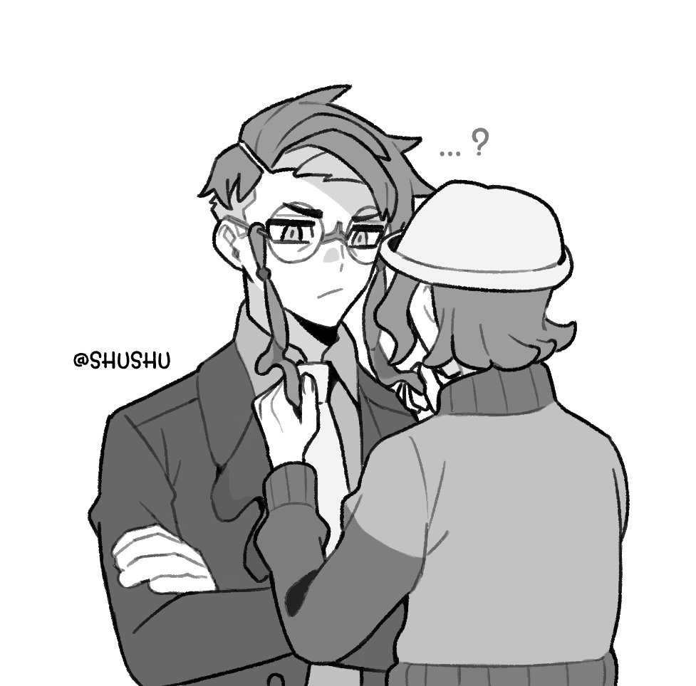 Shushu74547072's tweet image. I refuse to believe this isn't the first thing Harmony does to Corbeau when she meets him
#PLZA #PokemonLegendsZA #Pokemon #pokemonZA #corbeau