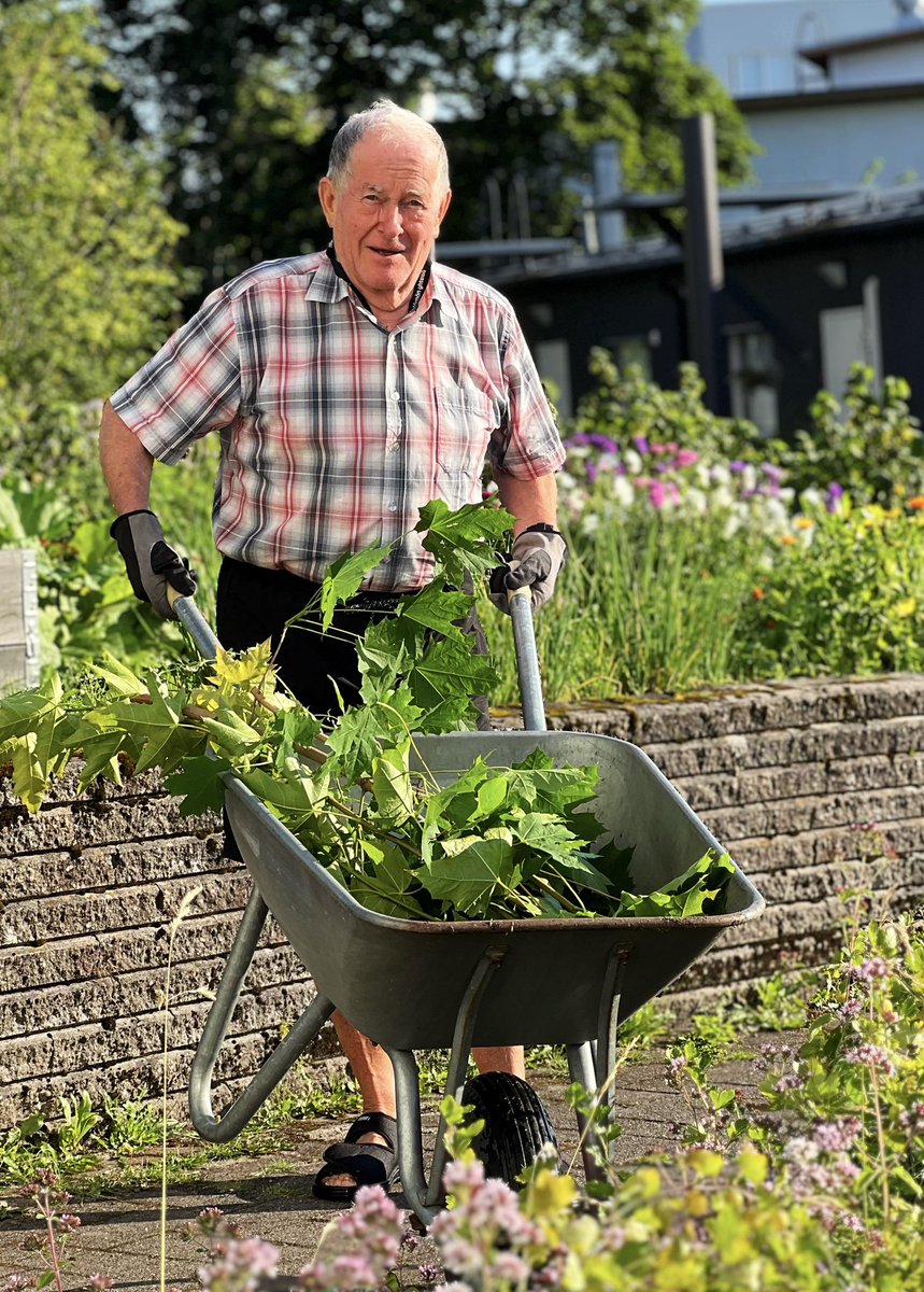 foibekartano's tweet photo. Foibekartanon yhteisöpuutarha tarjoaa paljon tekemistä innokkaille viherpeukaloille. #foibekartano #hyvänelämänyhteisö #yhteisöpuutarha #puutarhanystävät #puutarha #greencare https://t.co/PPtymfsZ3g