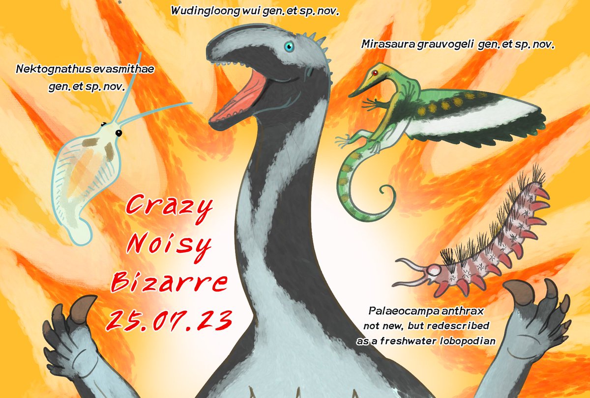 Tupandactyl's tweet image. I cannot believe everything happened in just one day
#paleoart