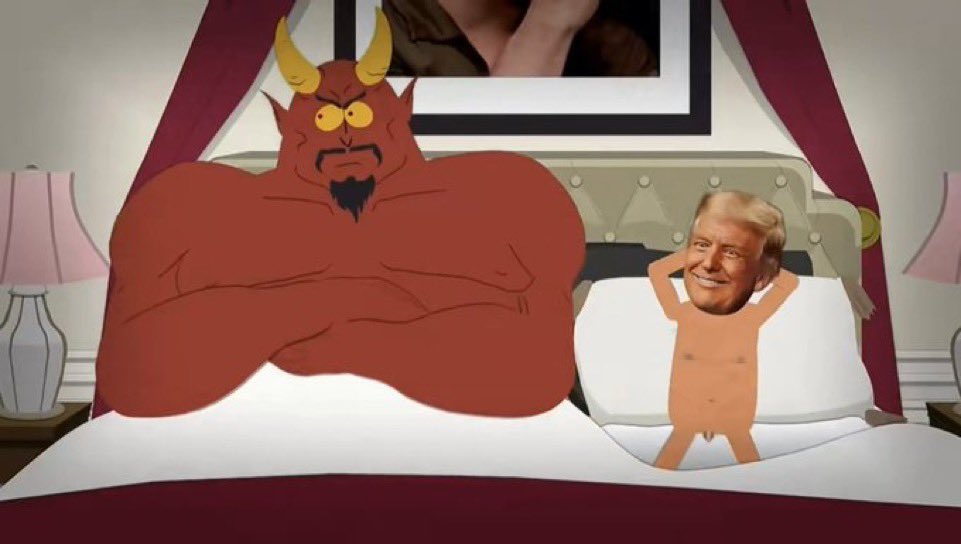 TheRealRoyBatty's tweet image. Thanks Matt and Trey #southparkseason27
@realDonaldTrump has a tiny penis