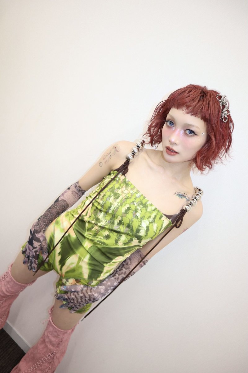 chisashimi's tweet image. do you guys see the vision.. jurin as poison ivy #XG #JURIN