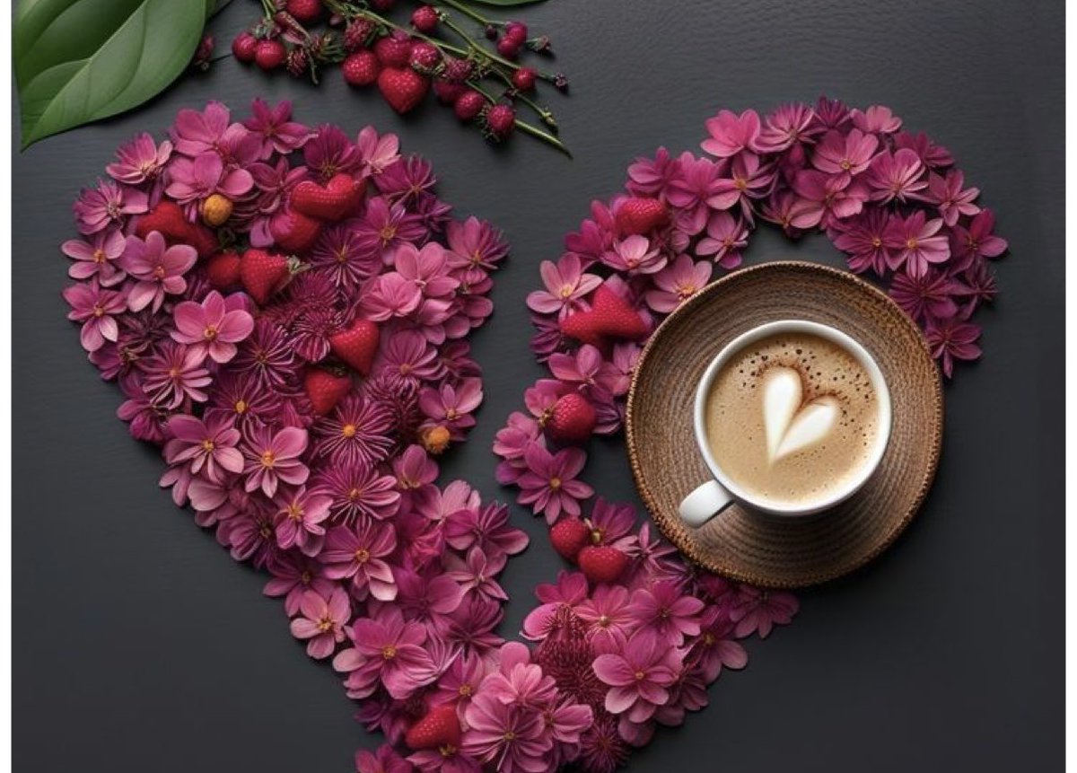 KBrodek's tweet image. Einen schönen guten Morgen einen wunderschönen Tag 😻☕️❤️
