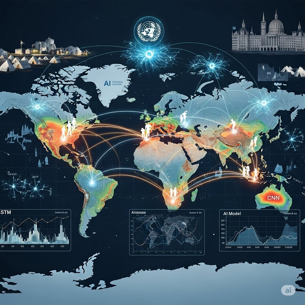 SamvadaWorld's tweet image. 🚨 New at SamvadaWorld – We’re launching a dedicated Data Analysis section! 📊🌍
In a world driven by algorithms and intelligence, data is reshaping geopolitics, security, and foreign policy.
Our first article explores how AI models track refugee movements, predict crises, and…