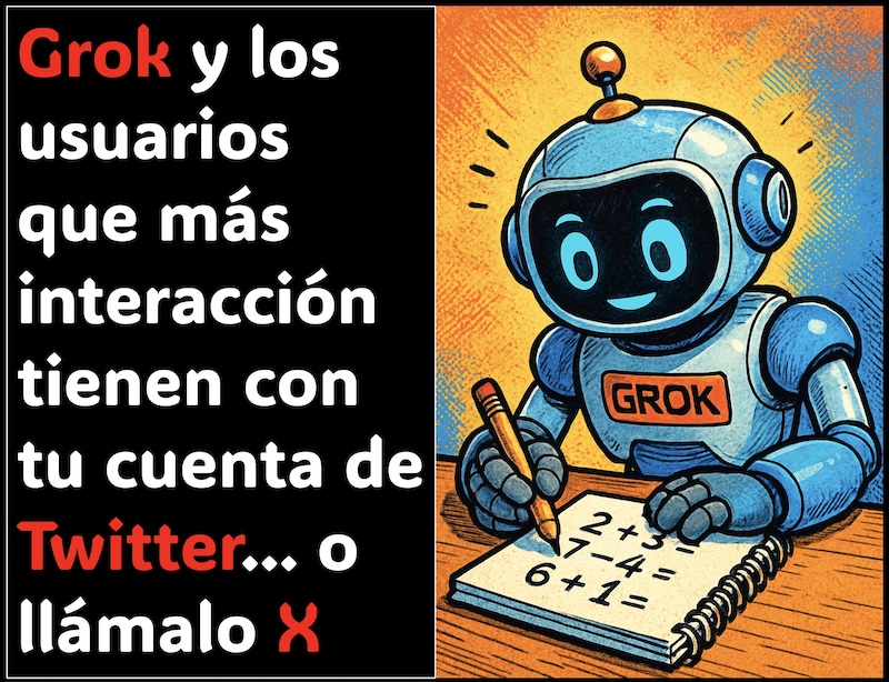 El lado del mal - Grok y los usuarios que más interacción tienen con tu cuenta de Twitter... o llámalo X elladodelmal.com/2025/07/grok-y… #Grok #IA #AI #InteligenciaArtificial #Privacidad #GenAI
