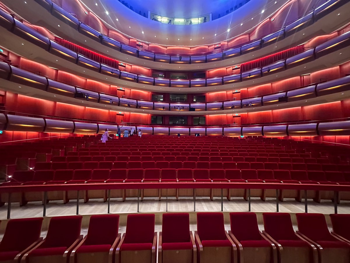 Michaeldcock's tweet image. Athene opera 
#stageview