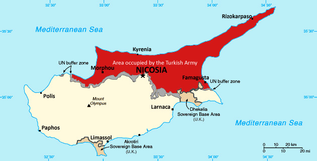 IgorEisberg's tweet image. Turkey accuses Israel of "occupation", "apartheid" and "colonialism".
Meanwhile, Turkey invaded northern part of Cyprus 🇨🇾, occupies is for over 50 years, and the Turkish army displaced 160,000+ Greek Cypriots (aka ethnic cleansing).
You just can't make that shit up. 🤡