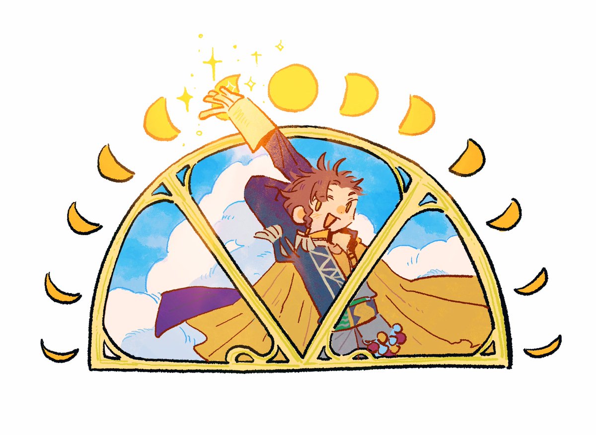 #クロードフォンリーガン生誕祭2025
May the moon and stars crown you