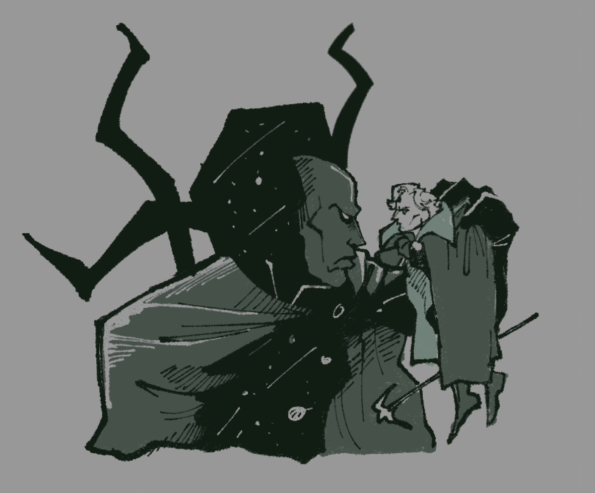 _TilapiAJ's tweet image. I really wanted to draw Adam and Eternity again
