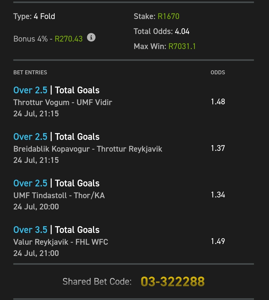 MASTER GIFT (@mastergift1) on Twitter photo 😜Win this⚽ 7K🍏💰🔥
⚽Bet Slip Code : 322288
Get R50 Sign Up Bonus + 25 Bonus Spins when u use my promo code👉GIFT50 😝No Deposit Required
🔥Register Easybet 💛 click here👇
ebpartners.click/o/dUrEqT
Promo Code : GIFT50
18 + T&CS Apply <a href="/Easybet_SA/">Easybet South Africa</a> 😜Win this⚽ 7K🍏💰🔥
⚽Bet Slip Code : 322288
Get R50 Sign Up Bonus + 25 Bonus Spins when u use my promo code👉GIFT50 😝No Deposit Required
🔥Register Easybet 💛 click here👇
ebpartners.click/o/dUrEqT
Promo Code : GIFT50
18 + T&CS Apply <a href="/Easybet_SA/">Easybet South Africa</a>