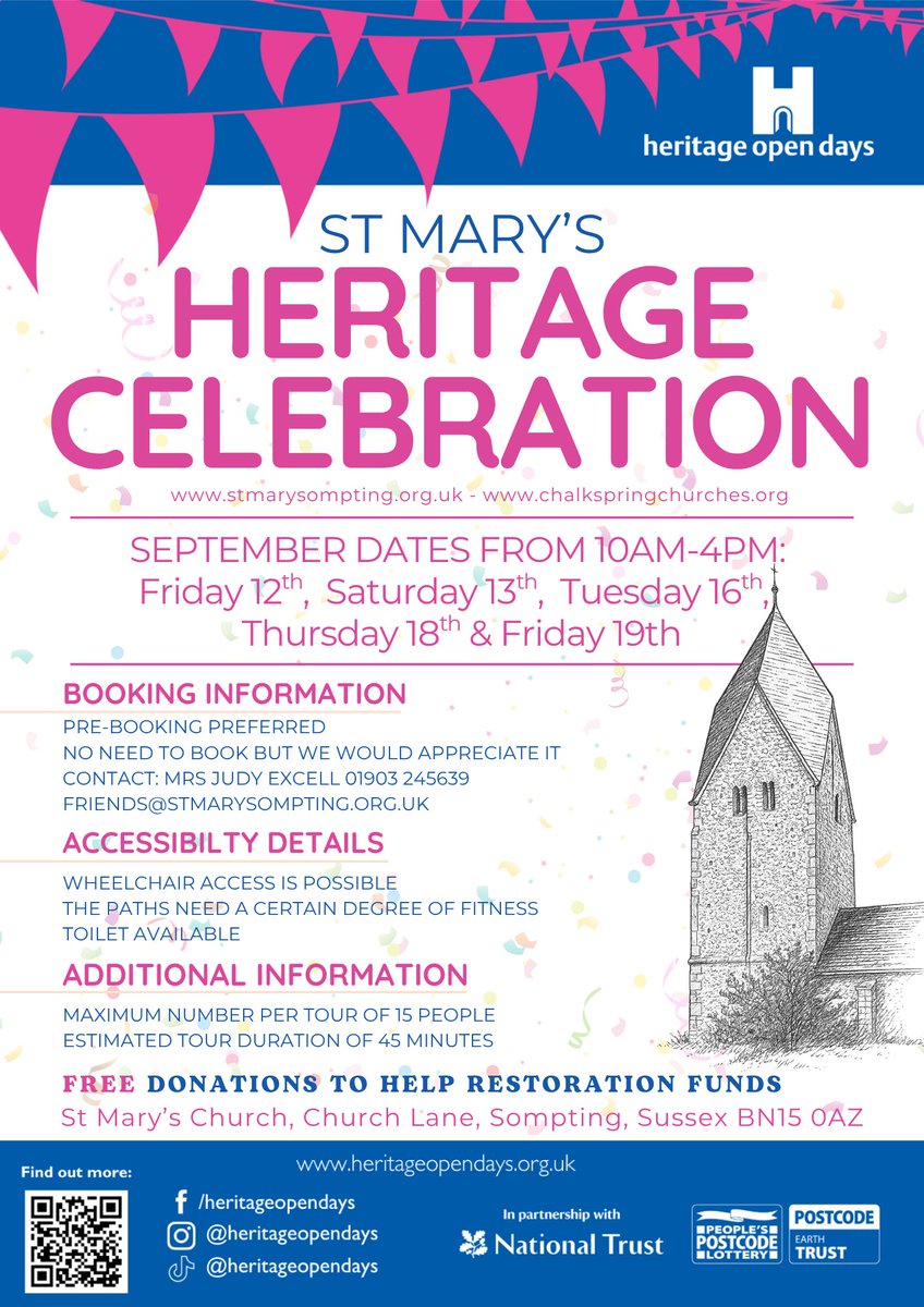 Parish of South Lancing and Sompting (@parishofsls) on Twitter photo September events at St Mary’s, Sompting. Please come and join us at this ancient church for either (or both!) of these excellent occasions. <a href="/ChichesterDio/">Chichester Diocese</a> September events at St Mary’s, Sompting. Please come and join us at this ancient church for either (or both!) of these excellent occasions. <a href="/ChichesterDio/">Chichester Diocese</a>
