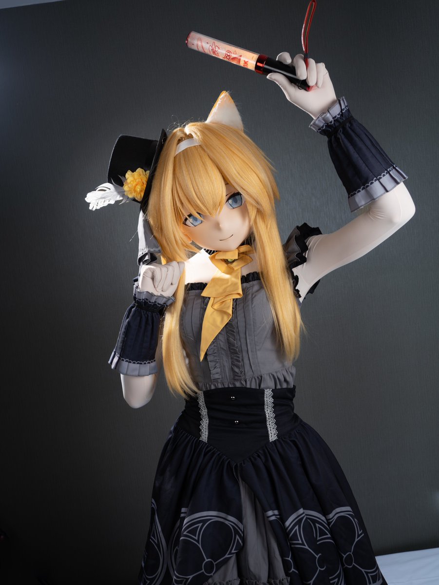 优雅与可爱碰撞，会有怎样的效果呢？
📷：<a href="/cjlk__/">cjlk</a>
#着ぐるみ #kigurumi #kig #kiger #伊落マリー