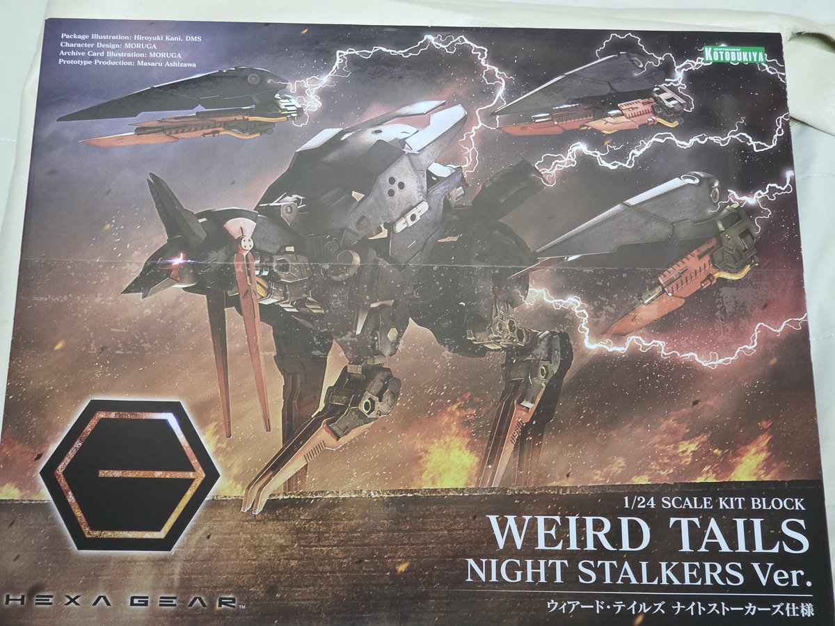 y9UH1bNlhELIoBu's tweet image. 近所の中古ショップで見かけたので、つい買ってしまいました…
という事で、2つ目のヘキサギアはこのウィアード・テイルズに決定。
少しずつ進めていきます🥰
#コトブキヤ
#ヘキサギア