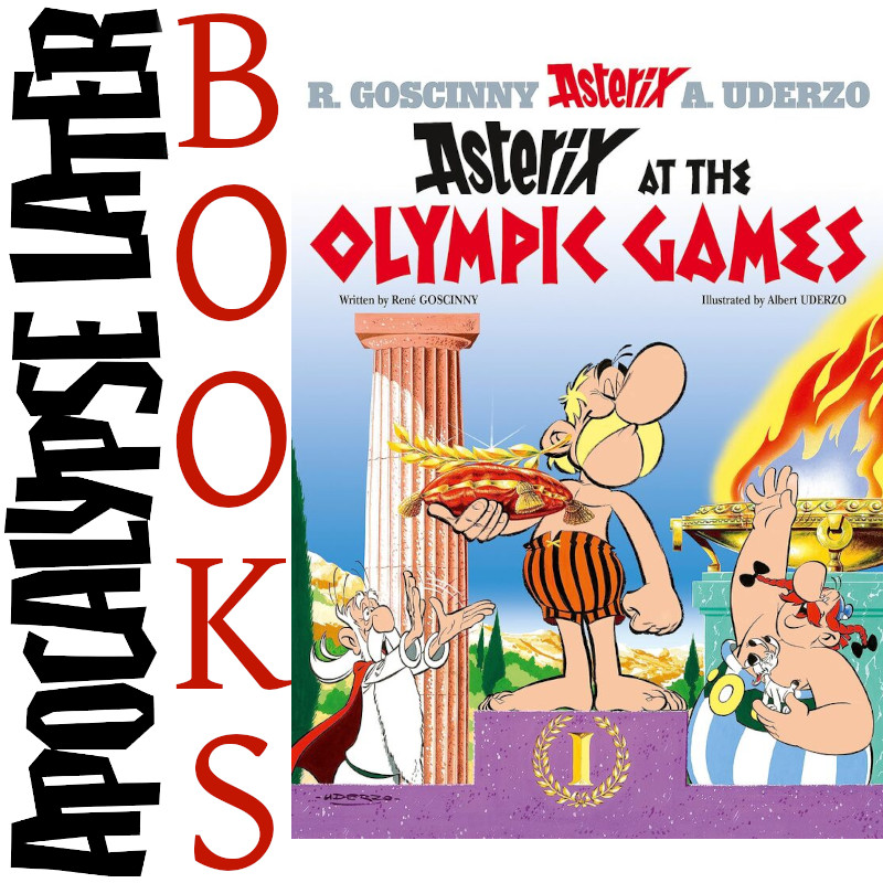 ApocLaterEmpire's tweet image. I review books at the @NamelessZine, which publishes monthly on the 15th.
Book #12 for Asterix takes the Gauls to Athens for the Olympic Games where he must compete without any magic potion.
René Goscinny & Albert Uderzo - Asterix at the Olympic Games
thenamelesszine.org/Illustrated-20…