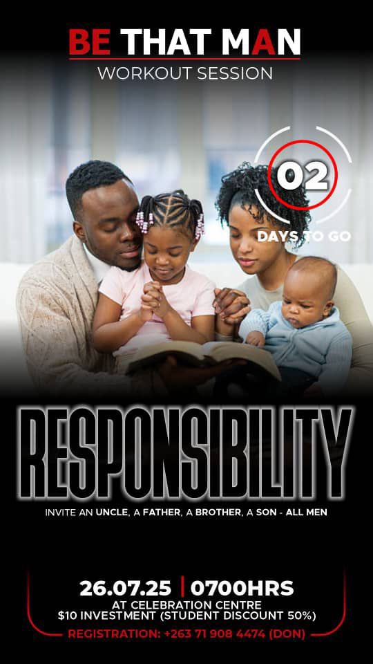 nigelchanakira's tweet image. Be That Man session loading…Be there!
