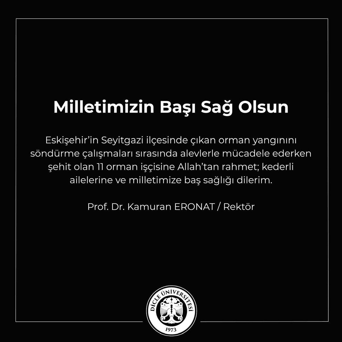 Milletimizin Başı Sağ Olsun