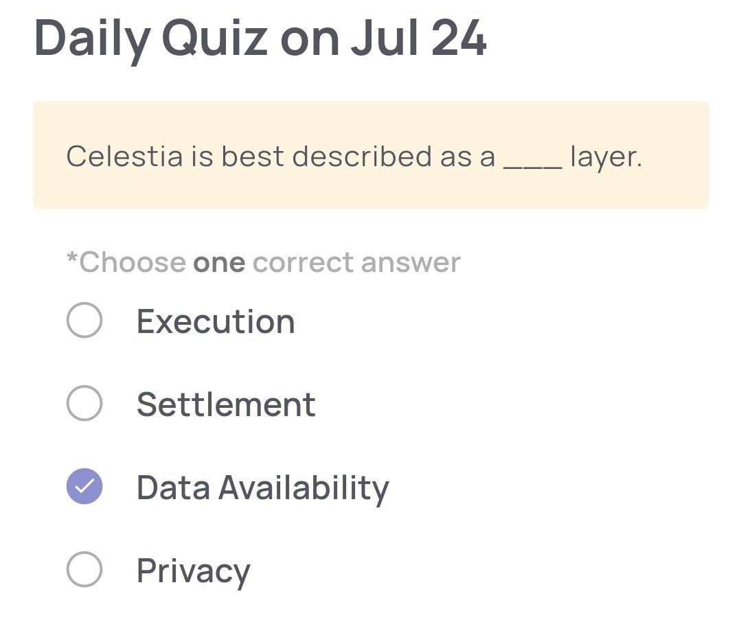Xenea wallet Quiz Answer !!!
🗓: Jul 2️⃣4️⃣
Ans: 3️⃣
#Xenea #xeneaquiz #xeneawalletquiz
#xeneawalletquiz