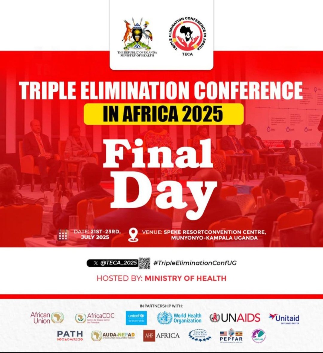 Uganetlaw's tweet image. 🌍 UGANET at the Forefront of Triple Elimination Efforts 🌍
This week, UGANET proudly participated in the High Level Conference on Triple Elimination of HIV, Hepatitis B, and Syphilis in Africa 2025, hosted at Speke Resort Munyonyo.
As the first ever convening of its kind, the…