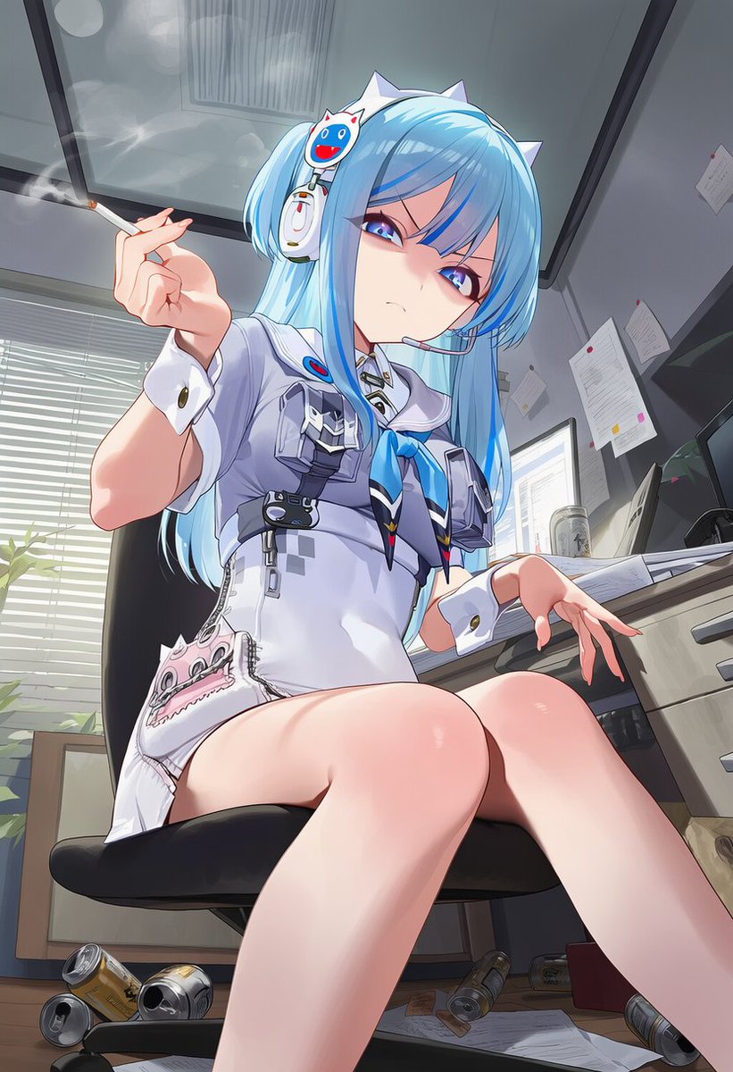 RB24mzd's tweet image. ~シフティ...~
指揮官たちは今年もバカンスですか...?
私は仕事におわれてるのに...
#NIKKE
#メガニケ
#シフティ