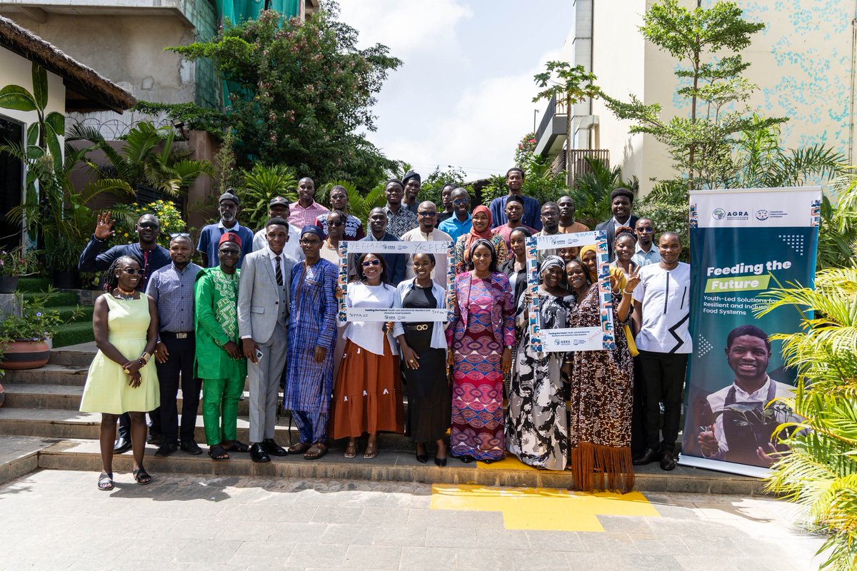 #YEFFA #WestAfrica Convening wrapped up at Bakadaji Hotel, #TheGambia!
Youth from across West Africa are driving bold solutions for climate-resilient #foodsystems.

Ready for the day &amp; the #YouthClimateAction Commitments! <a href="/AGRA_Africa/">AGRA - Sustainably Growing Africa’s Food Systems.</a>
#YEFFA25 #YEFFAWestAfrica #CAPED #AGRA