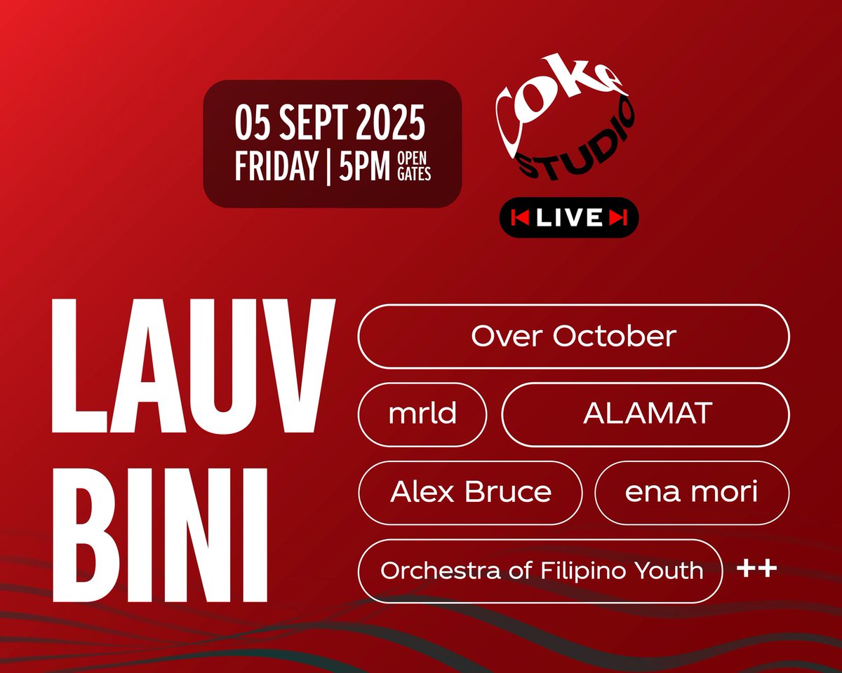 _binimazing's tweet image. THAT’S OUR HEADLINER BINI RIGHT THERE ALONGSIDE WITH INTERNATIONAL ARTIST, LAUV! SUPER DESERVE. THANK YOU, COKE STUDIO FOR TRUSTING THE GIRLS! 🥹❤️ #BINI #CokeStudioLive #CokeStudioSeason9