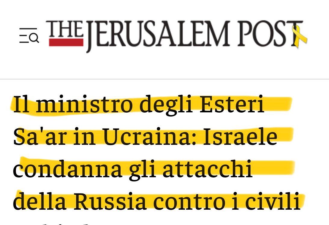 k_arsenale's tweet image. Il ministro #GideonSaar in #Ucraina, condanna la Russia perché attacca i civili. Eh già, la satira israeliana non è per tutti.