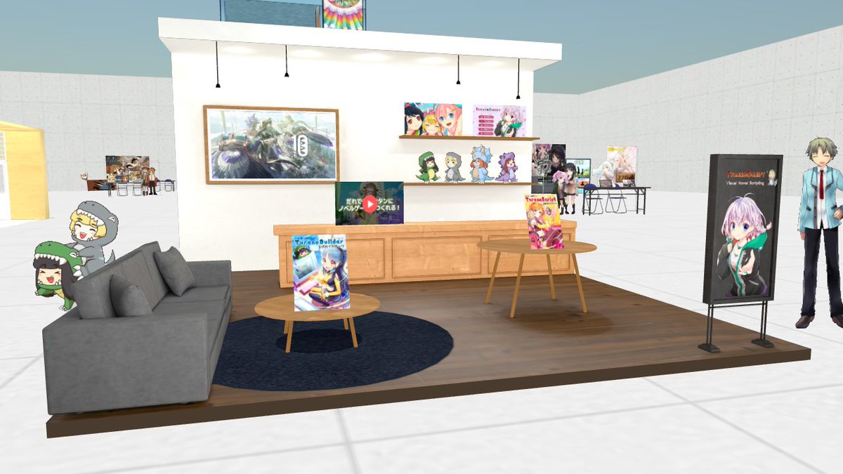 shikemokumk's tweet image. 自分も『シケモク屋』としてブースを出展します。
まだ仮ですがスペースを設営中🚧
場所は Bホール-1
イベント当日は会場限定本を頒布したい😆
vfest.jp/event/show/18i…
#バーチャルフェス