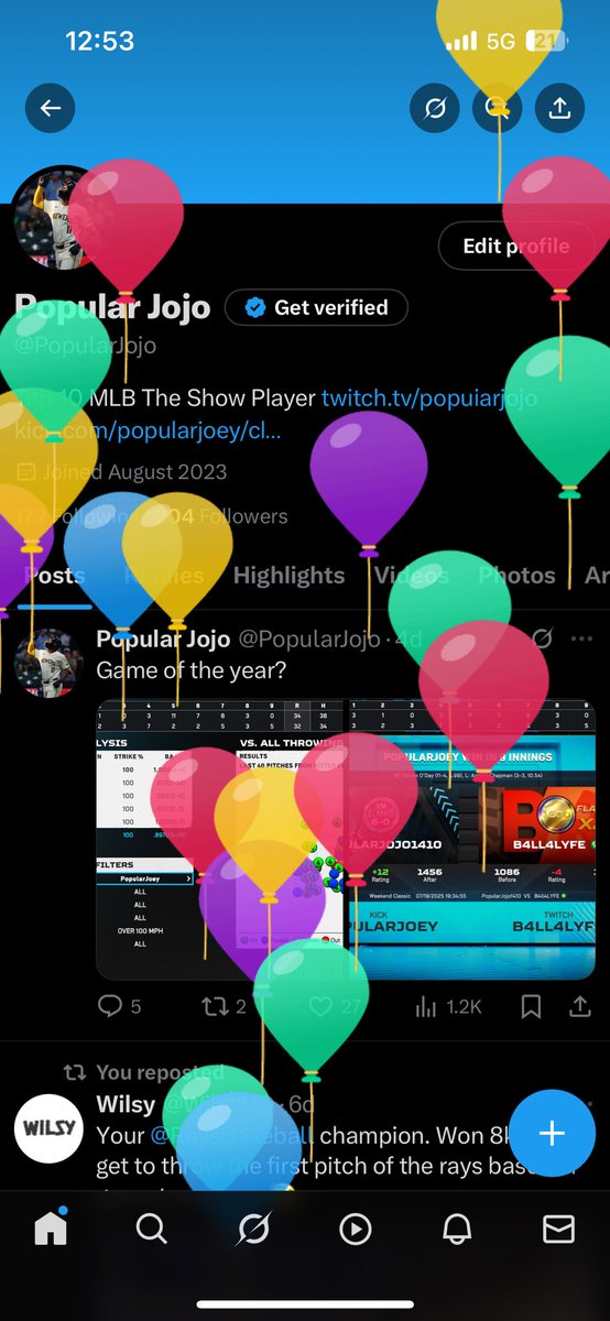 Popular Jojo tweet media