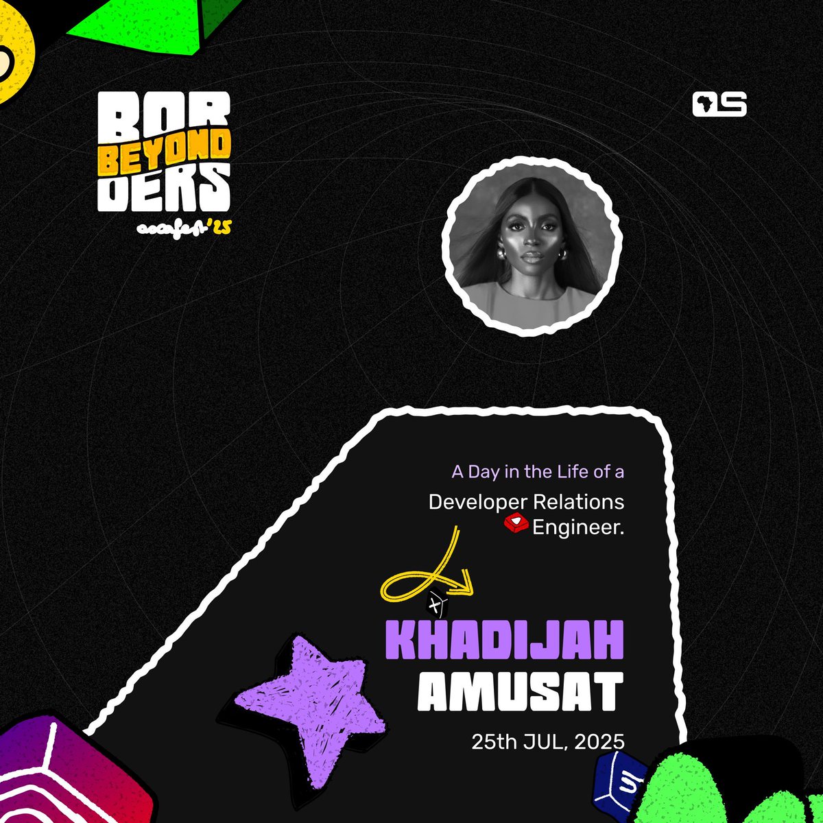 osca_hq's tweet image. The takeovers are not over!
We have one more guest to go. Join Khadijah Amusat @blockchainbaddie and @kayythemuse
tomorrow as she shares a day in her life as a Developer Relations Engineer with you on Instagram.
#OSCAFEST25