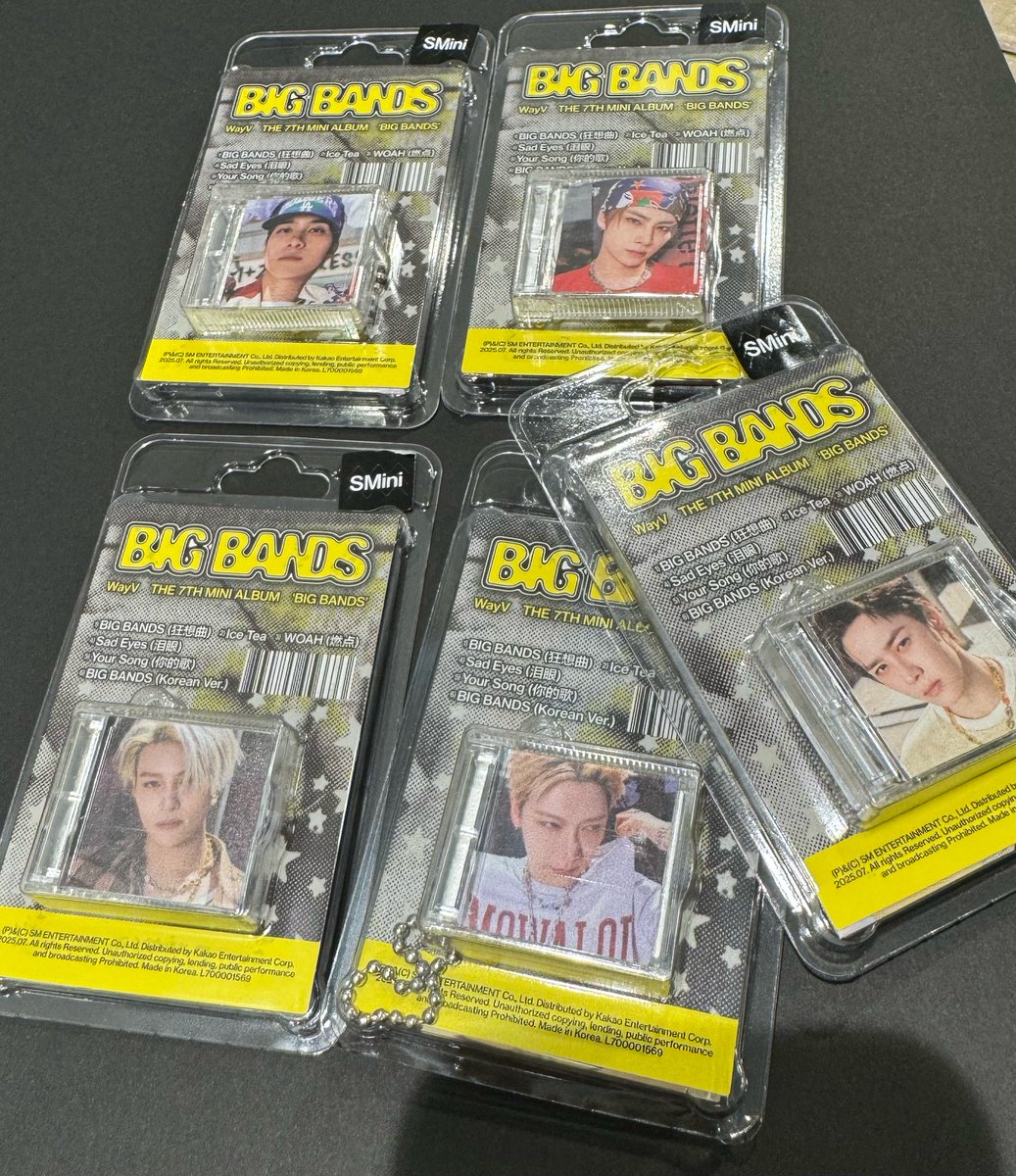 WayV】 韓国7枚目のミニアルバム『BIG BANDS』が本日入荷となりました
