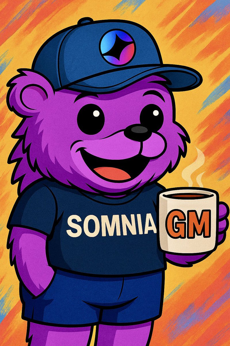 vasyl_khlibko's tweet image. 🌞 gSomnia & GM, friends and @Somnia_Network community!
Wishing you all a wonderful day and great vibes ✨
Start the day with the mandatory ritual — button pressed 🔘 and the day kicked off successfully 💥
