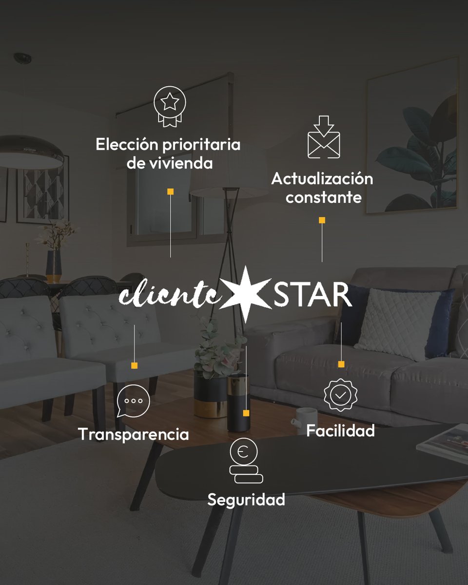 ⭐️ #Star es nuestro modelo pensado para transformar la preventa residencial poniendo en el centro la anticipación, la transparencia y la experiencia del comprador.

Con esta solución, los futuros propietarios pueden acceder a su vivienda antes del lanzamiento comercial.