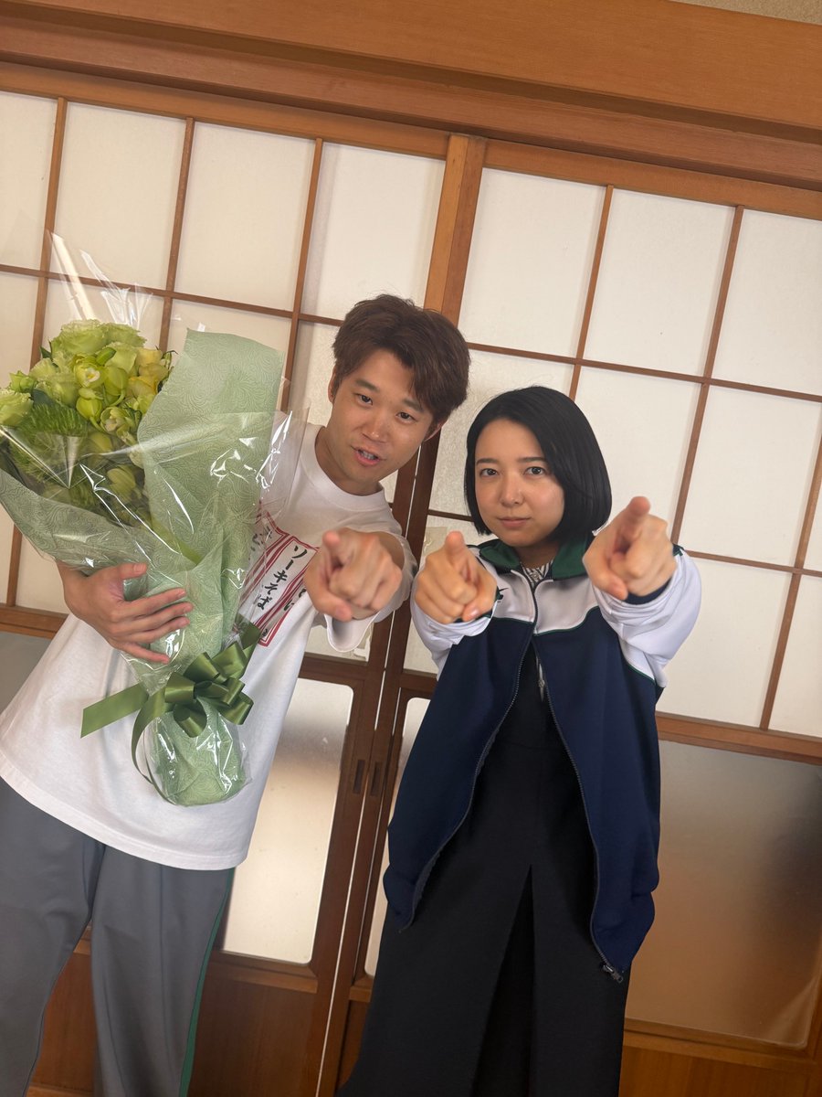 第3話で、OBメンバーから肉まんくんが登場！
かなちゃんとの２ショットをお届けします💨

#ちはやふる ーめぐりー
毎週（水）よる10時〜放送中！

👇見逃し配信はこちらから！👇
TVerのお気に入り登録もよろしくお願いします✨
bit.ly/chihaya_koshik… 

#上白石萌音 #矢本悠馬