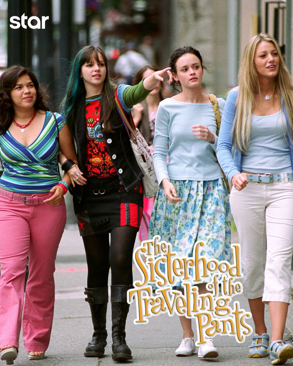 StarChannelGr's tweet image. 🎬 THE SISTERHOOD OF THE TRAVELLING PANTS
⏰ 11:00
Όταν 4 κολλητές θα χωρίσουν για πρώτη φορά για καλοκαίρι, τυχαίνει να βρουν ένα ασυνήθιστο τζιν παντελόνι, που ταιριάζει σε όλες. Συμφωνούν να το μοιραστούν, προτού ζήσουν το πιο απρόβλεπτο καλοκαίρι!
#StarChannelTV