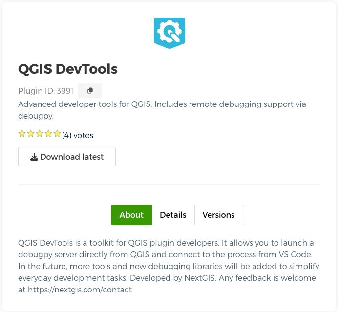 GeoICT055's tweet image. Streamline QGIS Plugin Development with DevTools

Lees meer: linkedin.com/feed/update/ur…

#GeoICT #QGIS #PluginDevelopment #Debugging