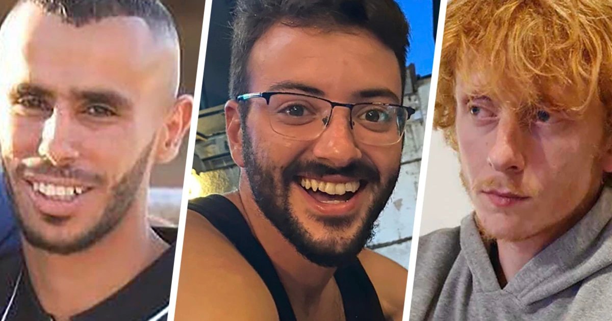 The other day, I idly wondered how the families of those 3 Israeli POWs were.
You know, Samer Al-Talalka, Alon Shamriz, and Yotam Haim, who got free, and shirtless, with their hands raised, shouting in Hebrew, identified themselves. But the IDF shot them all dead.