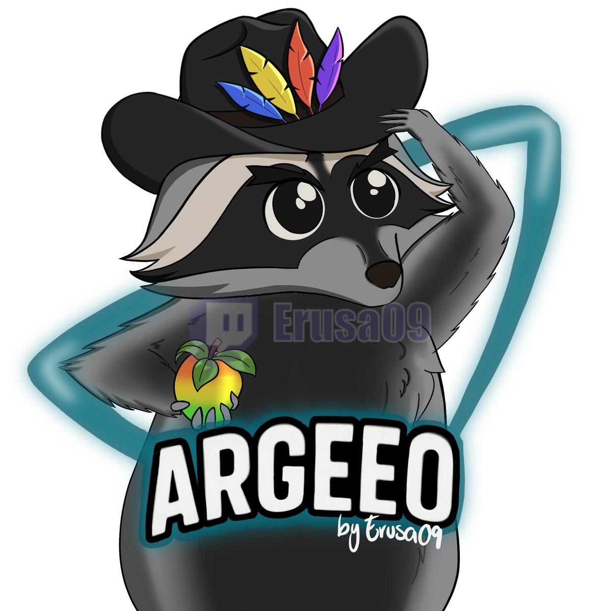 Erusa09_'s tweet photo. Nuevo logo que hicimos para @Argeeo14 

Disfrute mucho el proceso y fue resultado de las ideas de todos mis furrows en stream ❤️

#DigitalArt #LogoDesign #StreamerLogo #EmoteArtist #OpenCommissions #ArtForStreamers #MapacheLogo #RaccoonArt #CommissionArt #GamerArt #TwitchArtist https://t.co/8CqEnavDjs