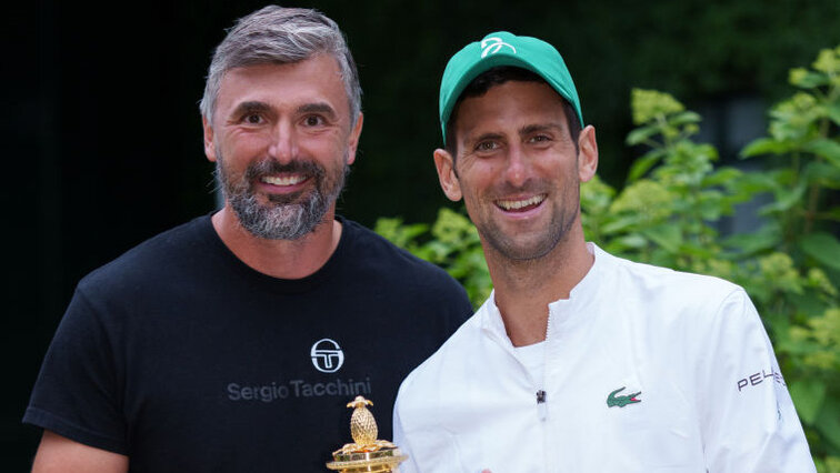 rishi45kumar's tweet image. I think Novak and Goran should come together once again, as Goran is free now as Coach. One last time ๐