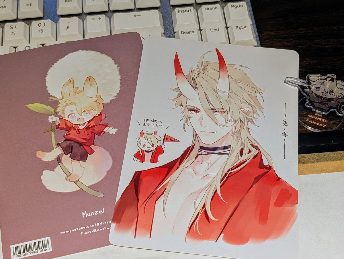 臨時印了一些卡片，28號會帶上去🌟