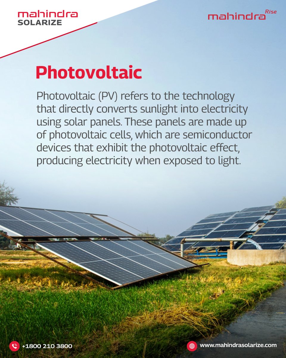 MSolarize's tweet image. Solar made simple! We’re breaking down the most common solar jargons so making the switch to solar is easier than ever.

Have more terms you’re curious about? Drop them in the comments below!

#MahindraSolarize #SolarSimplified #CleanEnergy #SolarJargon