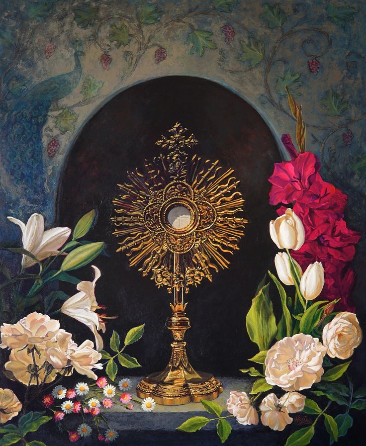 palafreen's tweet image. El lazo más estrecho entre la fe y el barroco está en la ornamentación de la Custodia Eucarística.
Cristo, en el más fino arte que pudo hacer el hombre.