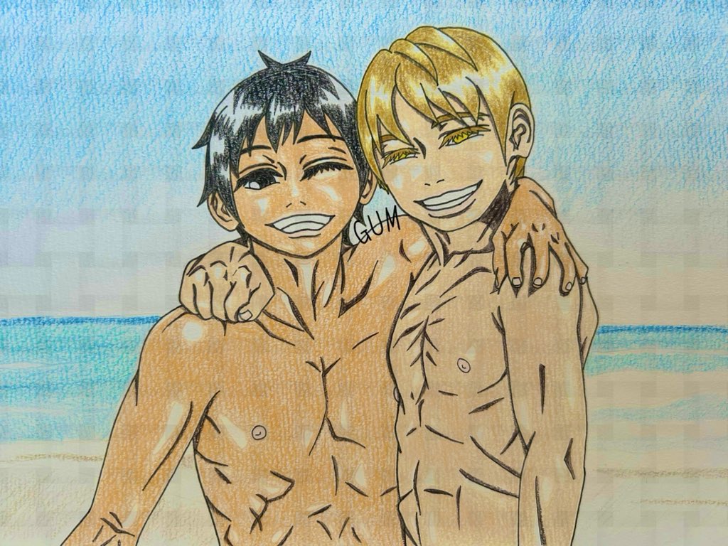 Gum1214's tweet image. #男の子のイラストだけで興味を持ってくれる方へ届け
主人公ズの子ども時代と息子たち👦

#イラスト 
#創作男子