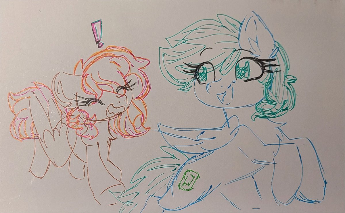 LBRCloud's tweet image. For @th3_emerald !!
I discovered I can kind or create red if I draw orange and pink over each other xD