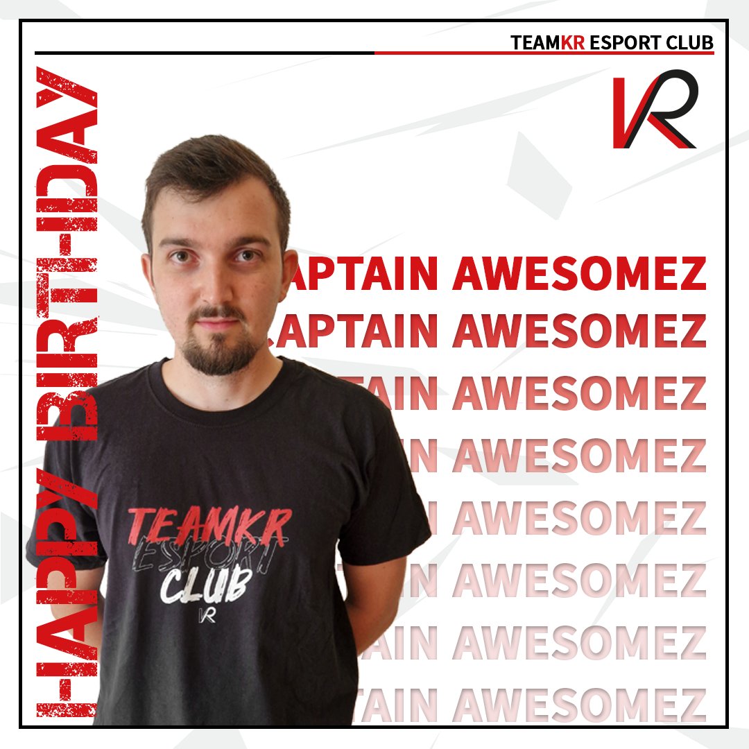 [ KR | Geburtstag ]

Gestern auf dem Gameserver einen Sieg mit seinen Jungs eingefahren und heute feiert er seinen Geburtstag. Das ist doch awesome!

Wir freuen uns, den talentierten und motivierten CS-Spieler in unseren Reihen zu haben.

Happy Birthday, <a href="/LuziferCs/">Captain AwesomeZ</a> !
